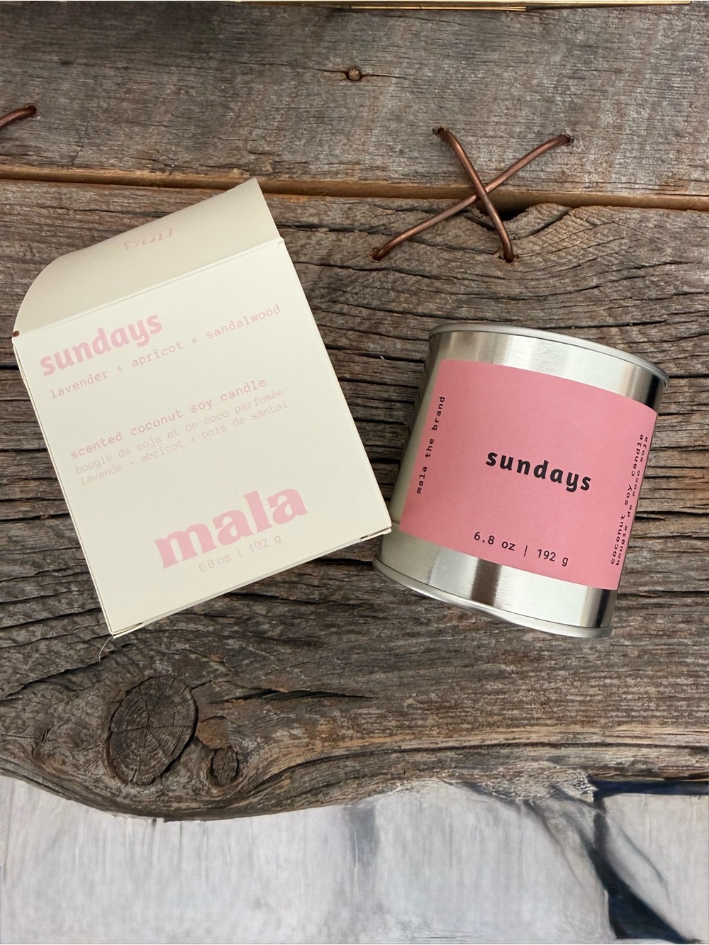 Mala | Sundays scented candle - NEW